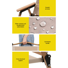 Load image into Gallery viewer, Gardeon Outdoor Folding Camping Chair
