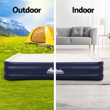 Load image into Gallery viewer, Weisshorn Air Mattress Single Inflatable Bed 46cm Air bed Grey
