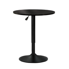 Load image into Gallery viewer, Artiss Bar Table Gas Lift Round Black

