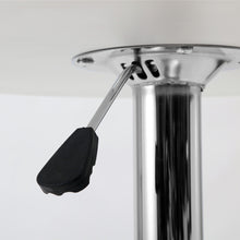 Load image into Gallery viewer, Artiss Bar Table Gas Lift Round White
