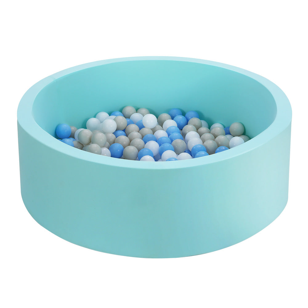 Keezi Kids Foam Ball Pit Round Blue 90cm