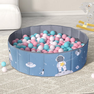 Keezi Kids Toddler Ball Pit Spaceman Blue