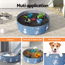 Load image into Gallery viewer, Keezi Kids Toddler Ball Pit Spaceman Blue
