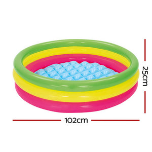 Bestway Kids Inflatable Round Splash Pool 102cm