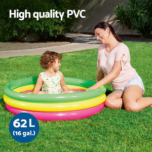 Bestway Kids Inflatable Round Splash Pool 102cm