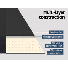 Load image into Gallery viewer, Weisshorn Self Inflating Mattress Camping Sleeping Mat Air Bed Pad Single Black
