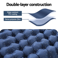 Load image into Gallery viewer, Weisshorn Self Inflating Mattress Camping Sleeping Mat Air Bed Single Pillow Bag
