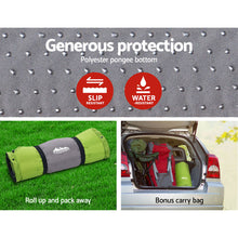 Load image into Gallery viewer, Weisshorn Self Inflating Mattress Camping Sleeping Mat Air Bed Pad Single Green

