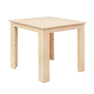 Gardeon Outdoor Wooden Coffee Side Table Raw Natural