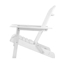 Load image into Gallery viewer, Gardeon Adirondack Wooden Outdoor Hamptons Chair White
