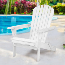 Load image into Gallery viewer, Gardeon Adirondack Wooden Outdoor Hamptons Chair White
