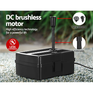 Gardeon Solar Pond Pump Water Fountain With Filter Box 800Lt
