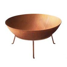 Load image into Gallery viewer, Grillz Fire Pit Cast Iron Rustic 70cm
