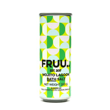 Load image into Gallery viewer, FRUU Mojito Lagoon Bath Salts 200g
