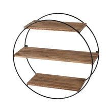 Load image into Gallery viewer, Artiss Floating Wall Shelf Round 3-Tier
