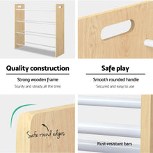 Load image into Gallery viewer, Keezi Kids Toy Box 12 Bins Bookshelf Organiser Rack Wood
