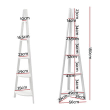 Load image into Gallery viewer, Artiss 5 Tier Corner Display Stand Shelf
