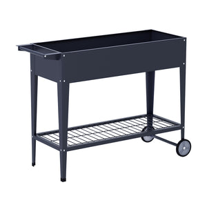 Green Fingers Garden Bed  Planter Box Raised with wheels