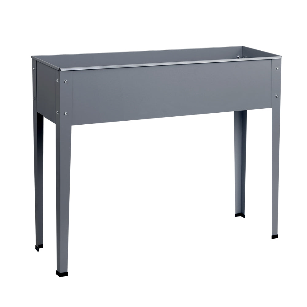 Green Fingers Garden Bed Elevated Planter Box Grey