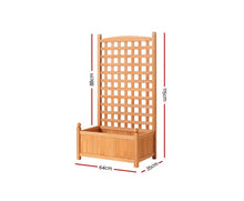 Load image into Gallery viewer, Greenfingers Raised Wooden Planter Box 64cm

