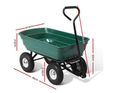 Load image into Gallery viewer, Garden Dump Cart 75LT Gardeon
