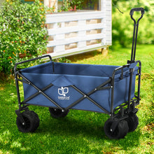 Load image into Gallery viewer, Gardeon Garden Cart Folding 120kg Trolley Camping Wagon Barrow Outdoor Beach

