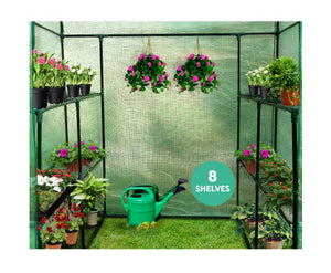 Greenfingers Walk In Garden Greenhouse 200cm