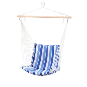 Gardeon Blue & White Hammock Swing Chair