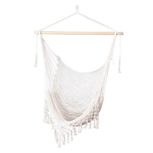 Gardeon Cream Mesh Hammock Swing Chair