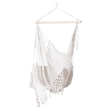 Load image into Gallery viewer, Gardeon Cream Mesh Hammock Swing Chair
