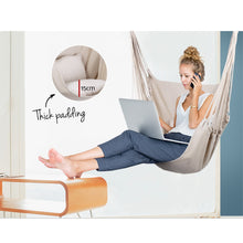 Load image into Gallery viewer, Gardeon Cream Hammock Swing Chair
