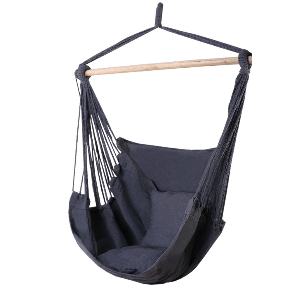 Gardeon Grey Hammock Swing Chair