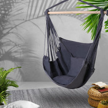 Load image into Gallery viewer, Gardeon Grey Hammock Swing Chair
