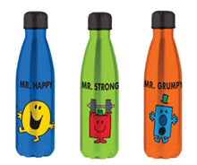 Load image into Gallery viewer, Mr Men Water Bottles Set Of 3
