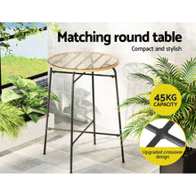 Load image into Gallery viewer, Gardeon 3-Piece Outdoor Wicker Bar Set
