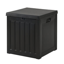 Load image into Gallery viewer, Gardeon Outdoor Storage Box 80L Container Lockable Black
