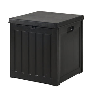 Gardeon Outdoor Storage Box 80L Container Lockable Black