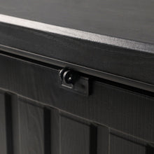 Load image into Gallery viewer, Gardeon Outdoor Storage Box 80L Container Lockable Black
