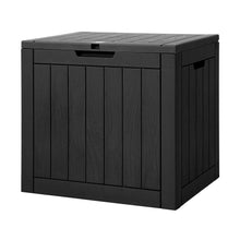 Load image into Gallery viewer, Gardeon Outdoor Storage Box 118L Lockable Black
