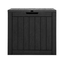 Load image into Gallery viewer, Gardeon Outdoor Storage Box 118L Lockable Black
