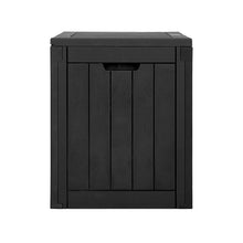 Load image into Gallery viewer, Gardeon Outdoor Storage Box 118L Lockable Black
