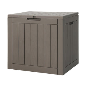Gardeon Outdoor Storage Box 118L Lockable Grey