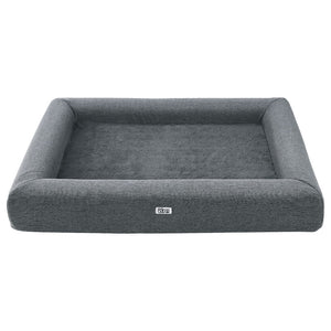 i.Pet Pet Bed Dog Large Calming Soft Sofa Large Washable Grey