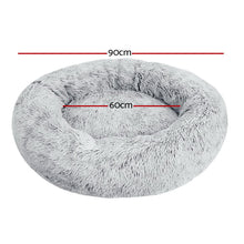 Load image into Gallery viewer, i.Pet Pet Bed Dog 90cm Large Calming Soft Plush  Light Charcoal
