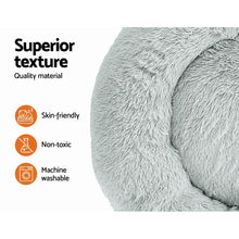 Load image into Gallery viewer, i.Pet Pet Bed Dog 90cm Large Calming Soft Plush Grey
