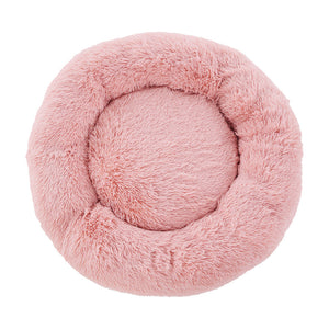 i.Pet Pet Bed Dog 90cm Large Calming Soft Plush Pink