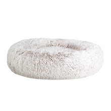 Load image into Gallery viewer, i.Pet Pet Bed Dog 90cm Large Calming Soft Plush White/Brown
