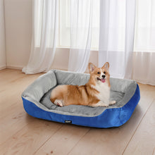 Load image into Gallery viewer, i.Pet Pet Bed Dog Calming Soft Mat Washable Blue
