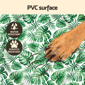 i.Pet Pet Cooling Gel Mat Gel Dog / Cat Large Round Summer Green