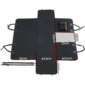 i.Pet Pet Car Seat Cover Dog Protector Hammock Back Waterproof Non Slip Mat
